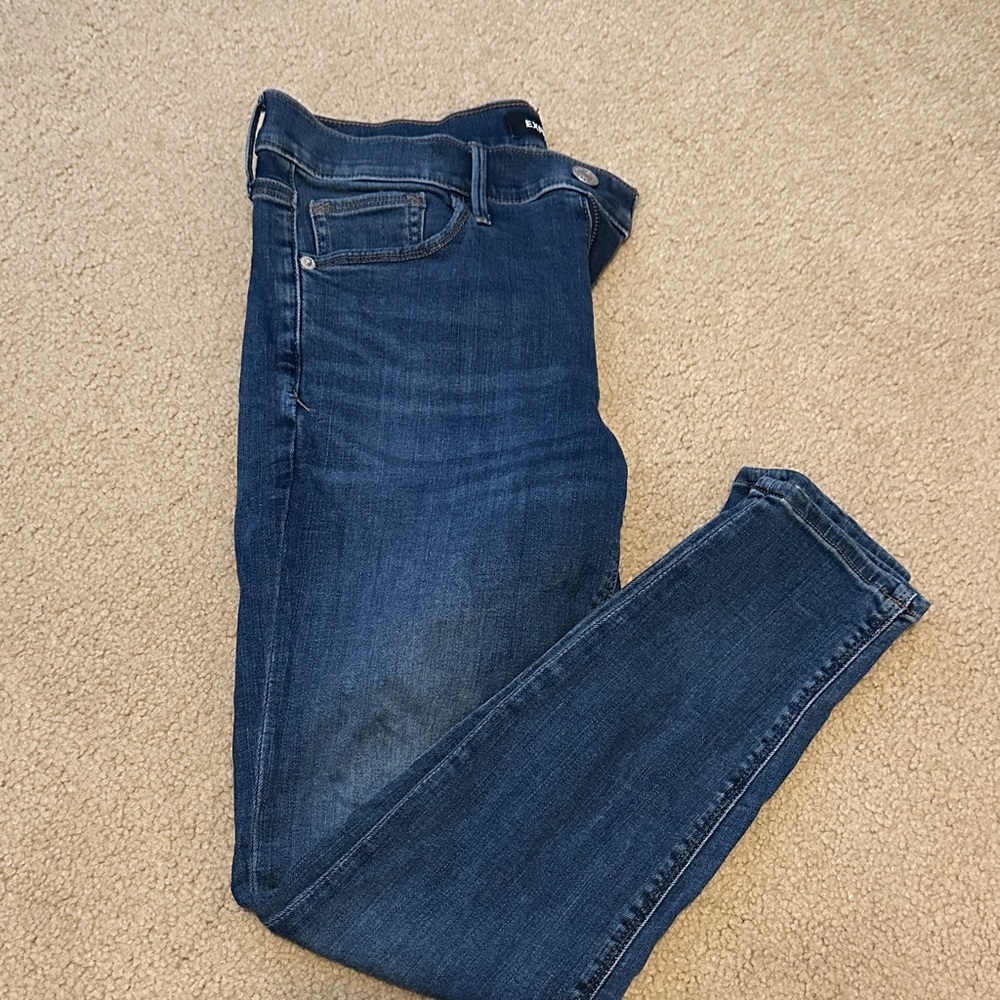 Express Dark Blue Women Jeggings